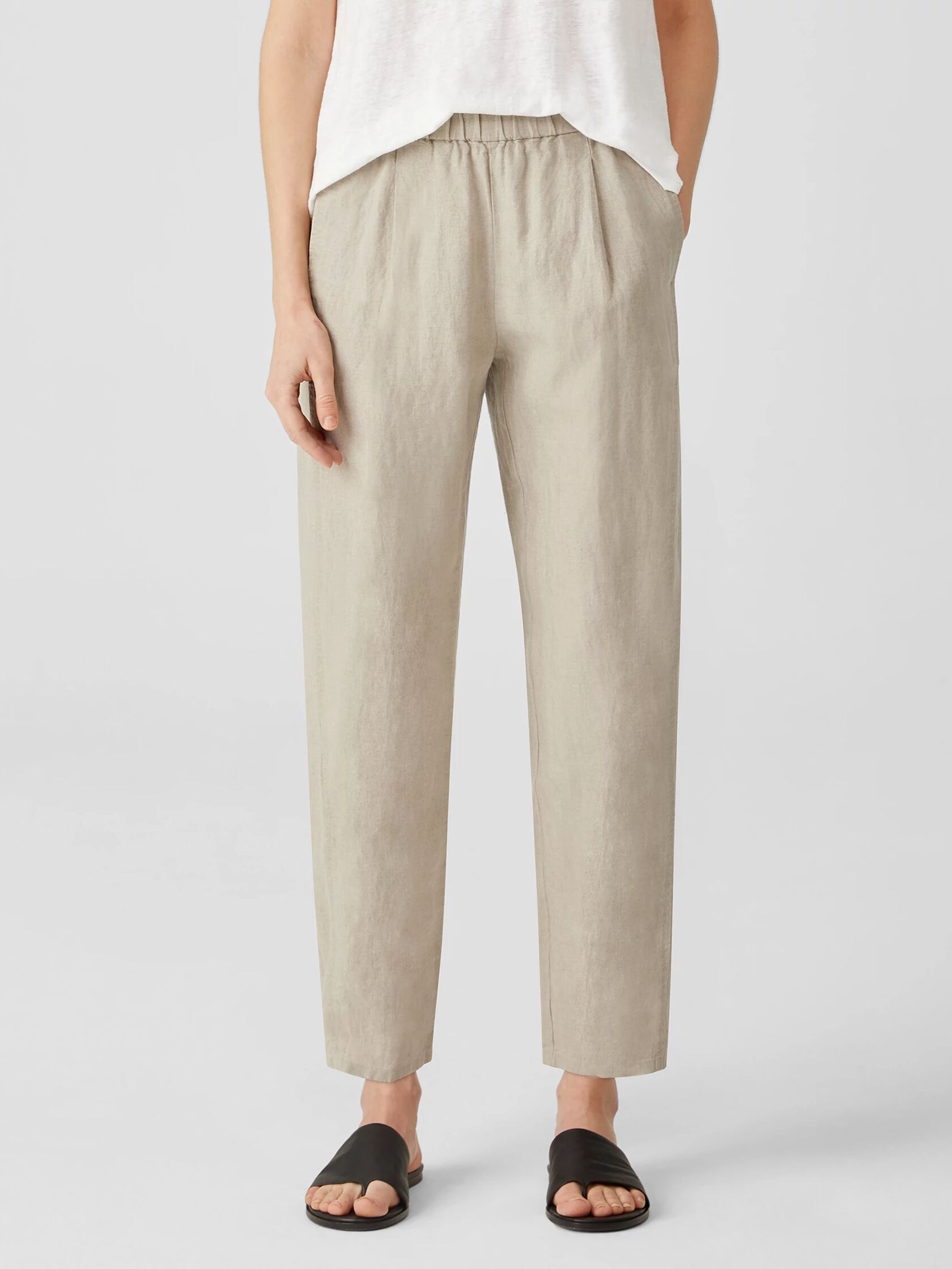 Organic Linen Lantern Pant