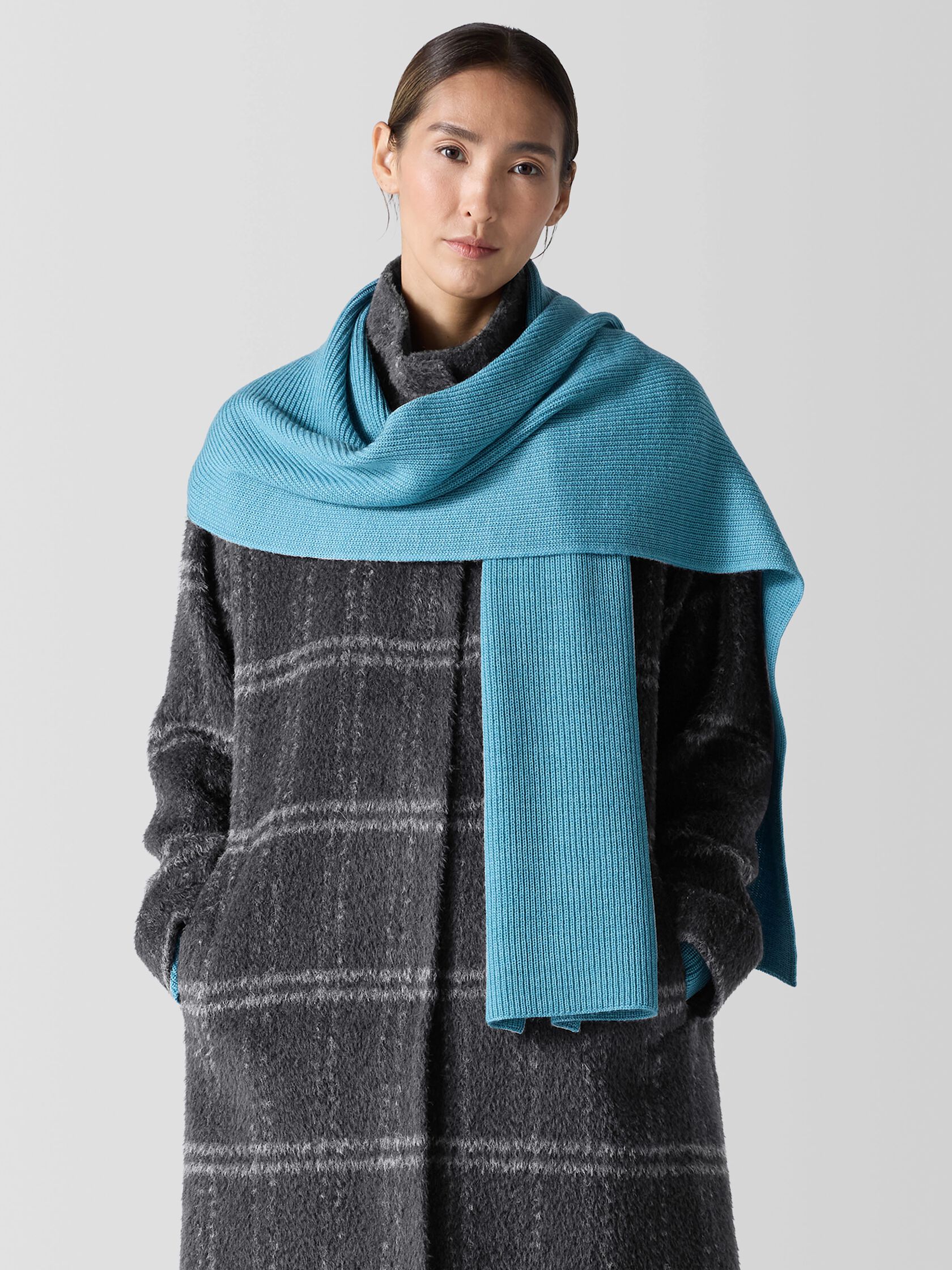 Merino Scarf in Regenerative Wool