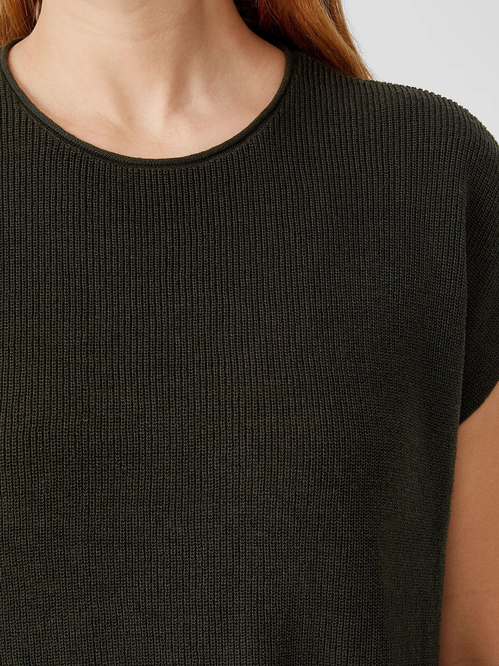 Organic Linen Cotton Square Top