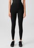 Stretch Jersey Knit High-Waisted Leggings