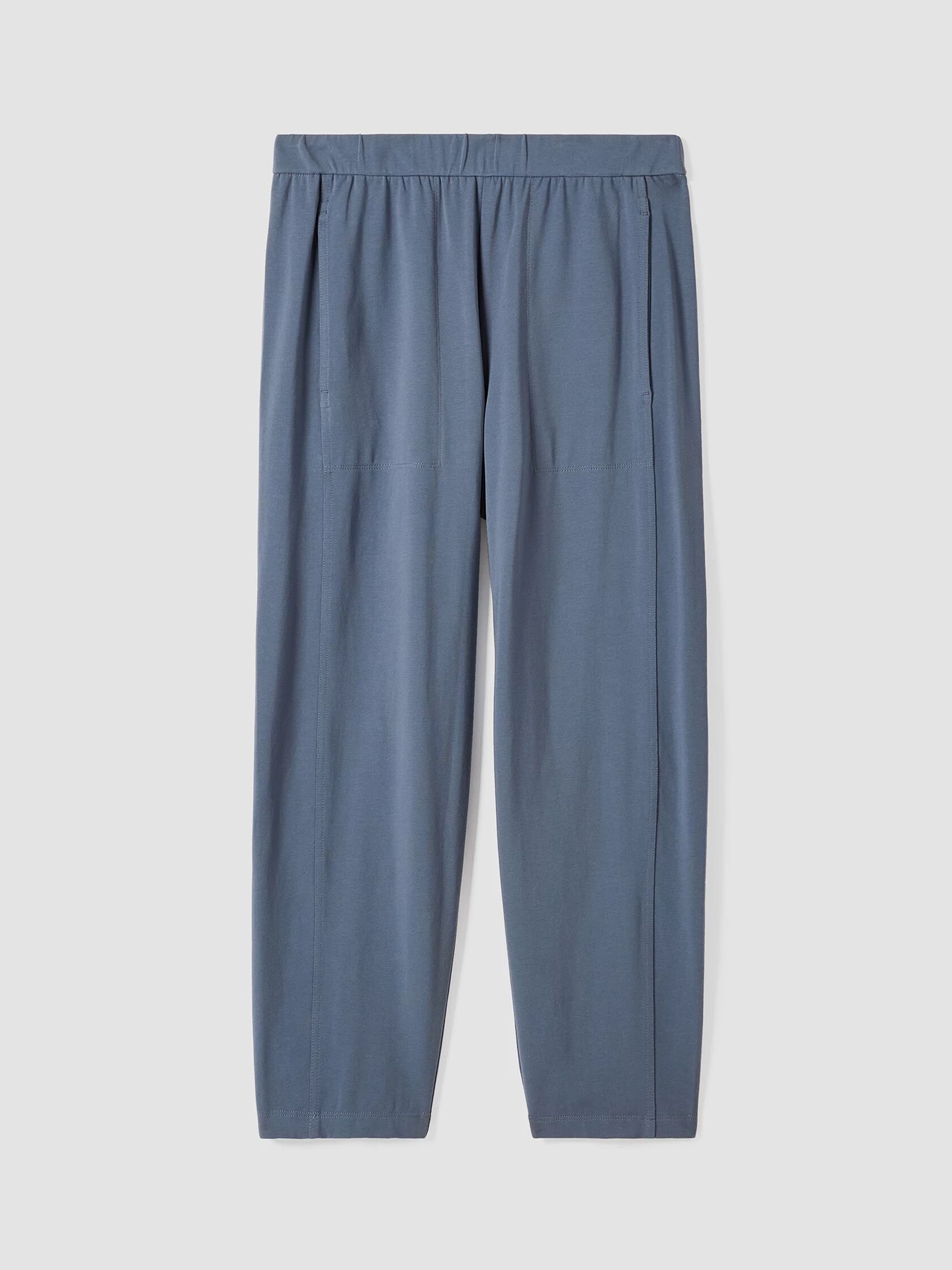 Pima Cotton Stretch Jersey Lantern Pant