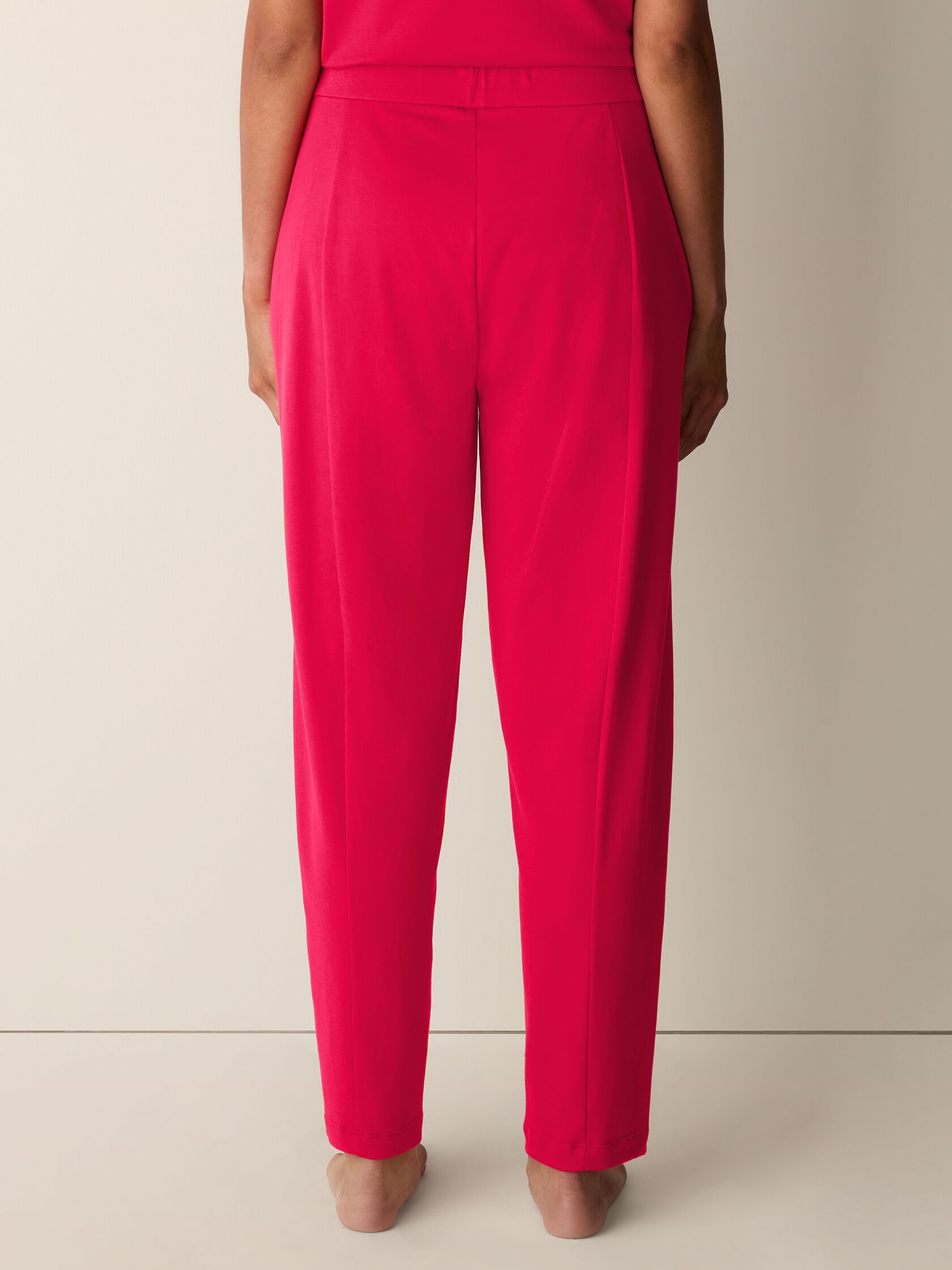 Organic Cotton Interlock Lantern Sleep Pant