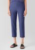 Washable Stretch Crepe Slim Pant