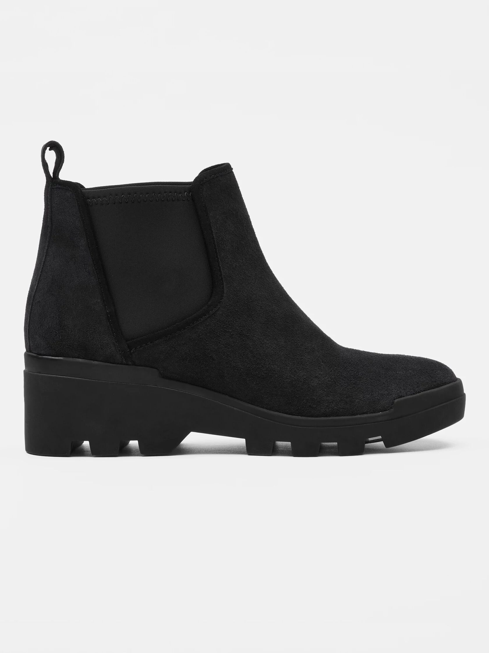 Splash Waterproof Suede Bootie