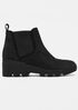Splash Waterproof Suede Bootie