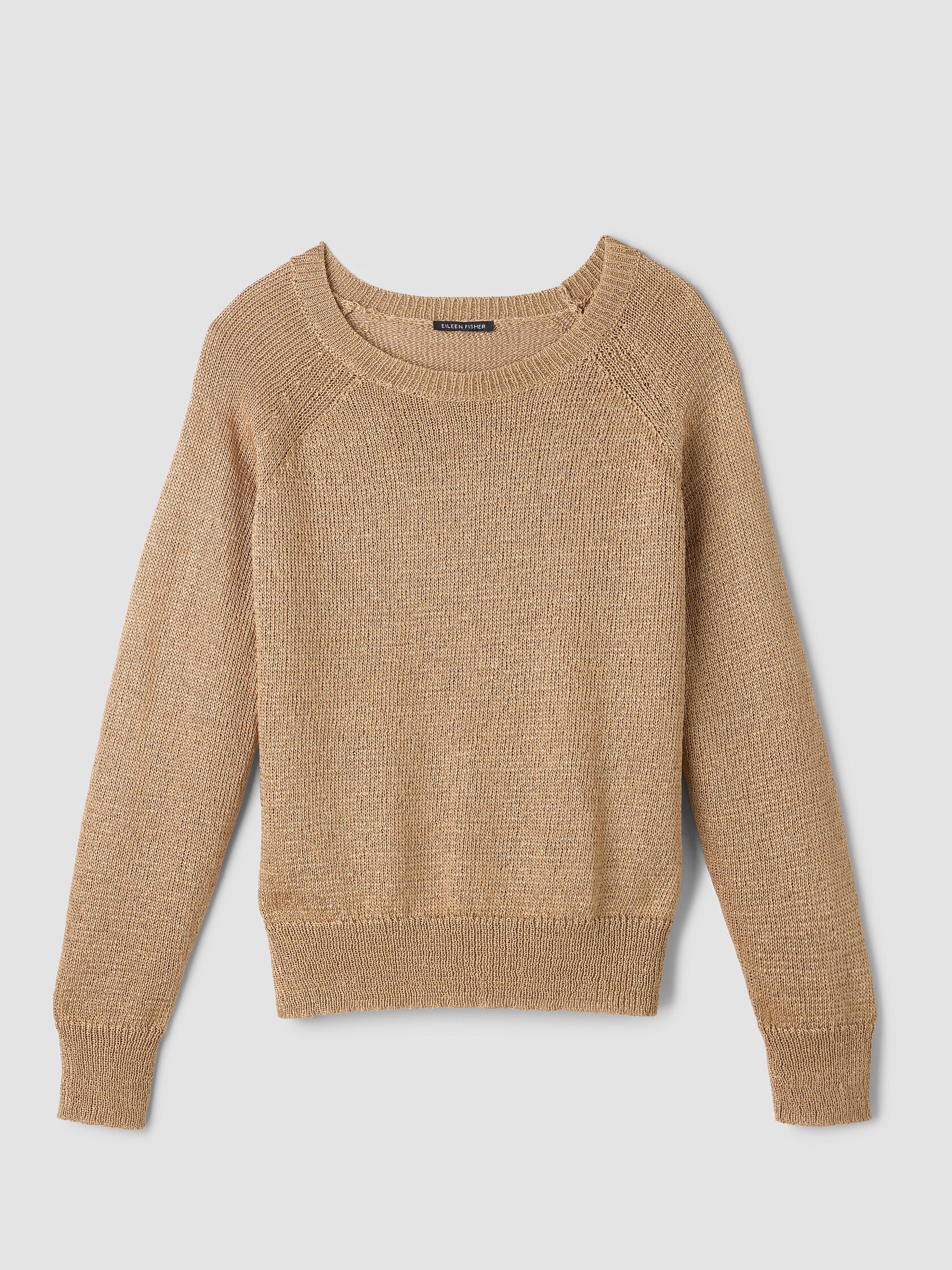 Sleek Viscose Wedge Sweater