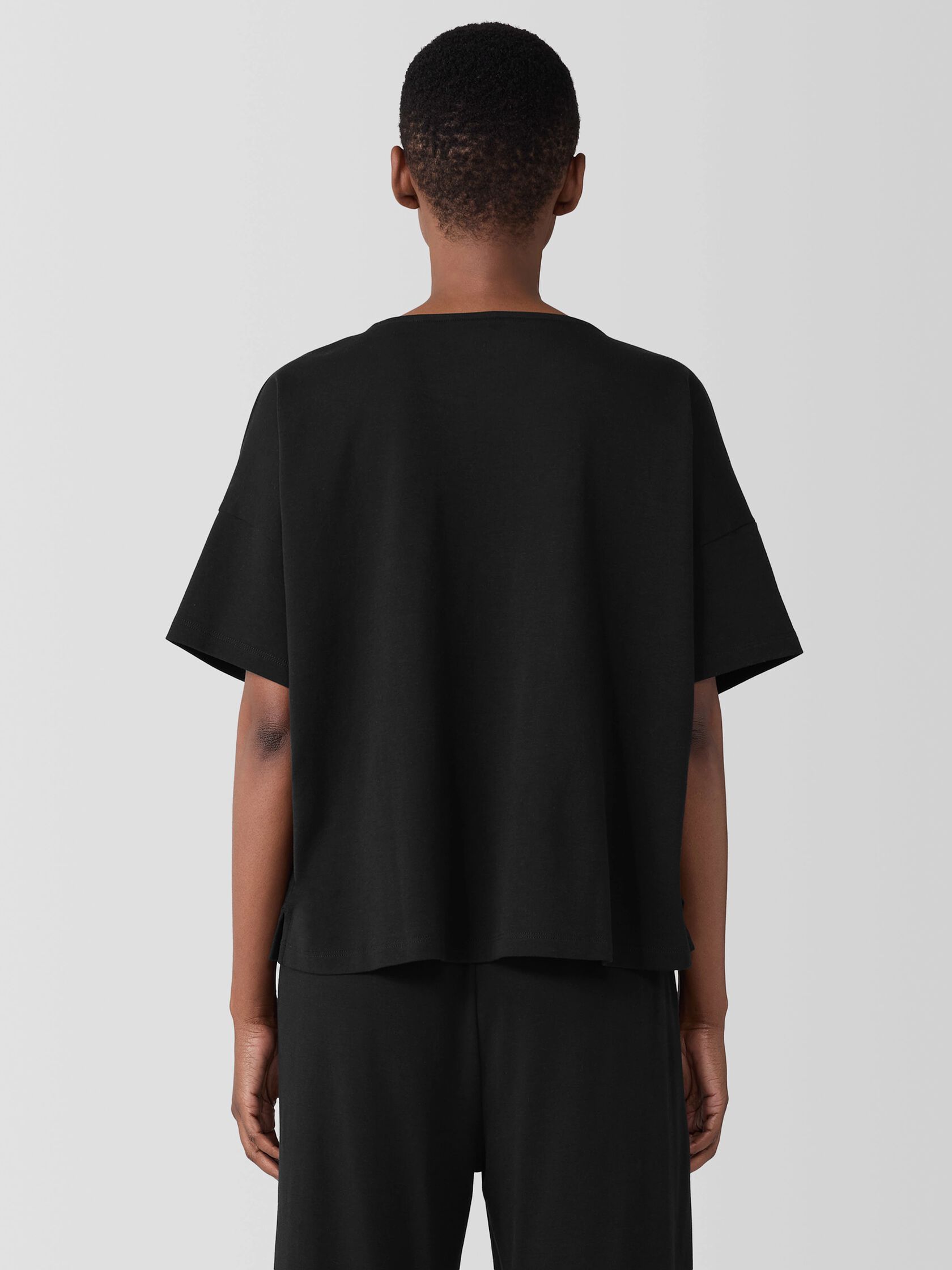 Organic Cotton Interlock Sleep Tee