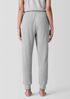 Mélange Organic Cotton Waffle Jogger Sleep Pant