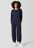 Cozy Brushed Terry Hug Lantern Jogger Pant