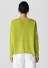 Organic Linen Cotton Cord Crew Neck Top