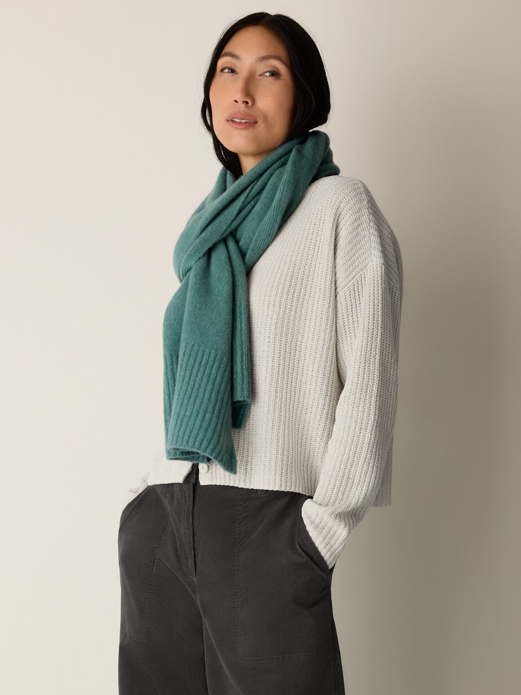 Cashmere Silk Boucle Bliss Scarf