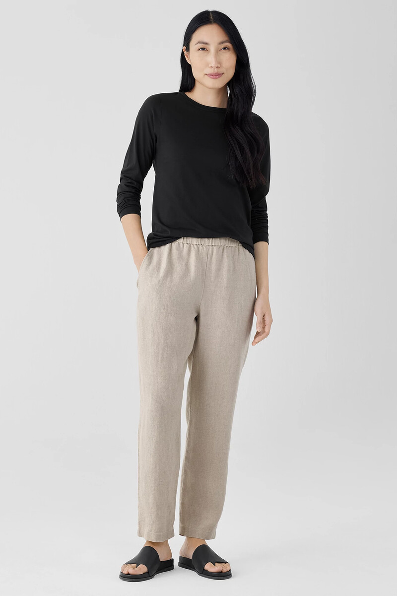 Organic Linen Tapered Pant Organic Linen Tapered Pant
