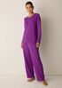 Organic Cotton Interlock Straight Sleep Pant