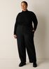 Superfine Merino Turtleneck Top in Regenerative Wool