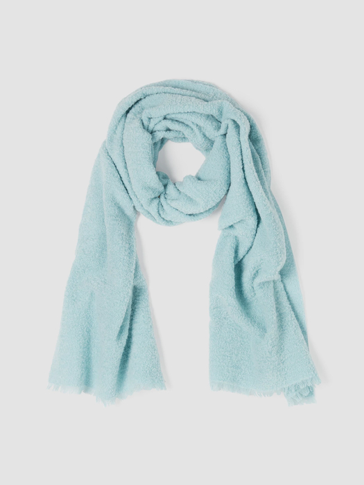 Fluffy Boucle Scarf