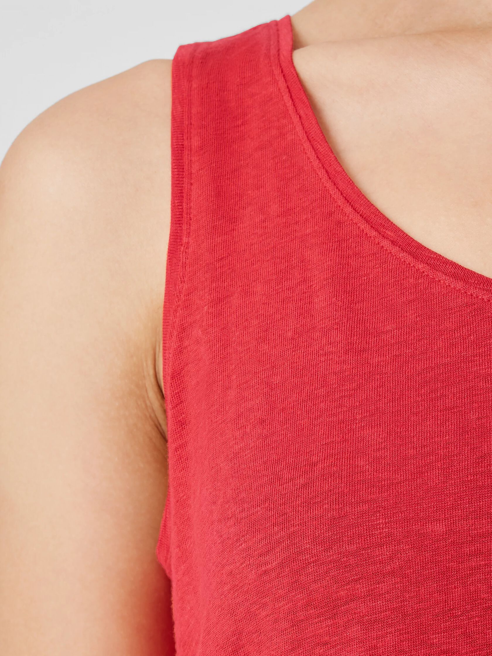 Organic Linen Jersey Tank