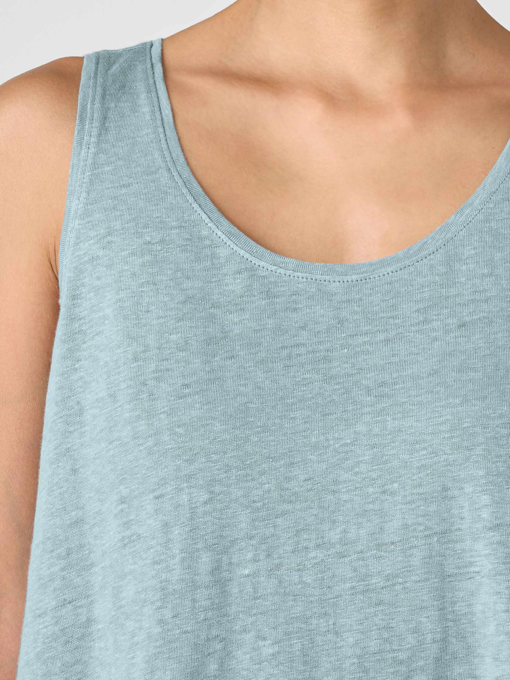 Organic Linen Jersey Tank
