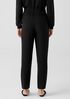 Silk Georgette Crepe Pleated Pant