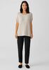 Peruvian Organic Cotton Crimp Square Top