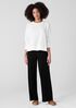 Pima Cotton Stretch Jersey Box-Top