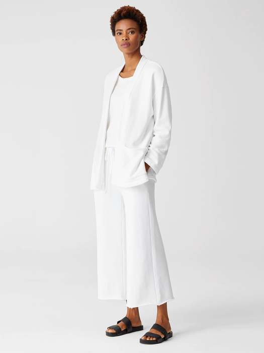 Organic Cotton French Terry Jacket | EILEEN FISHER