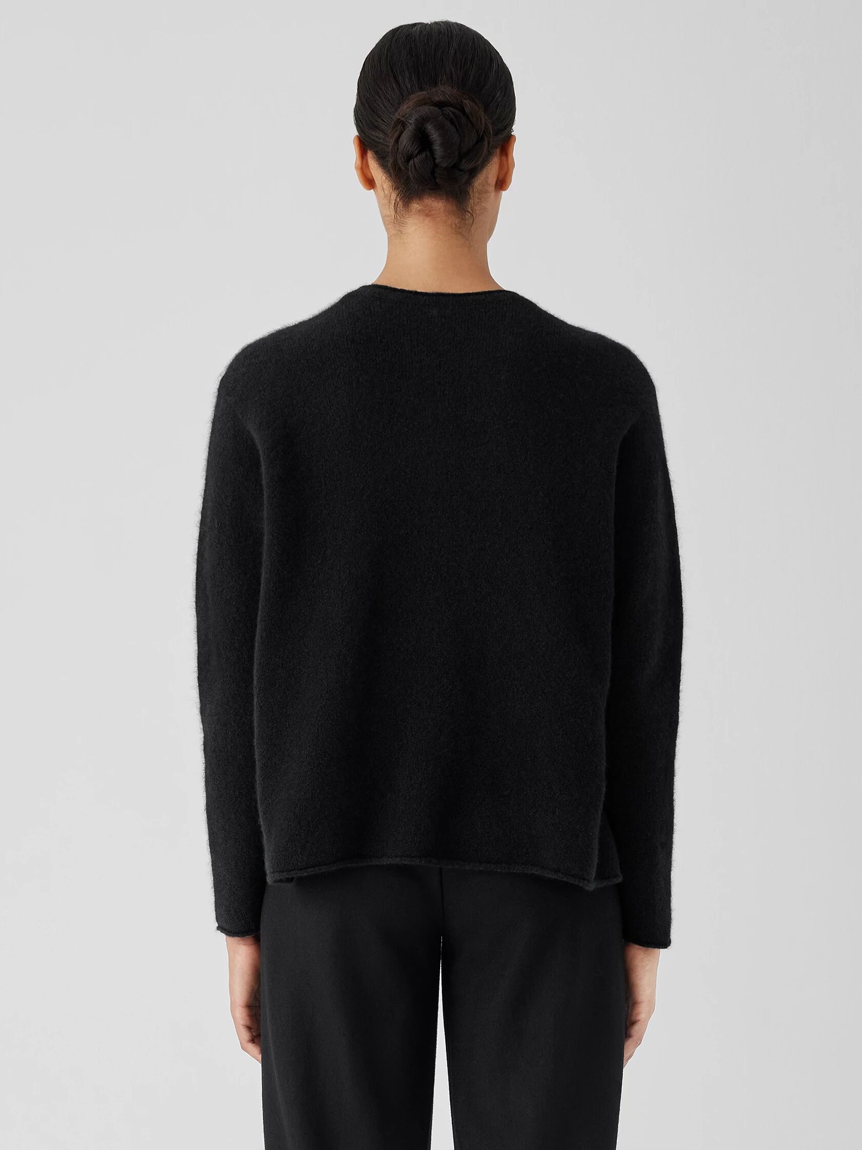 Cashmere Silk Bliss Crew Neck Top