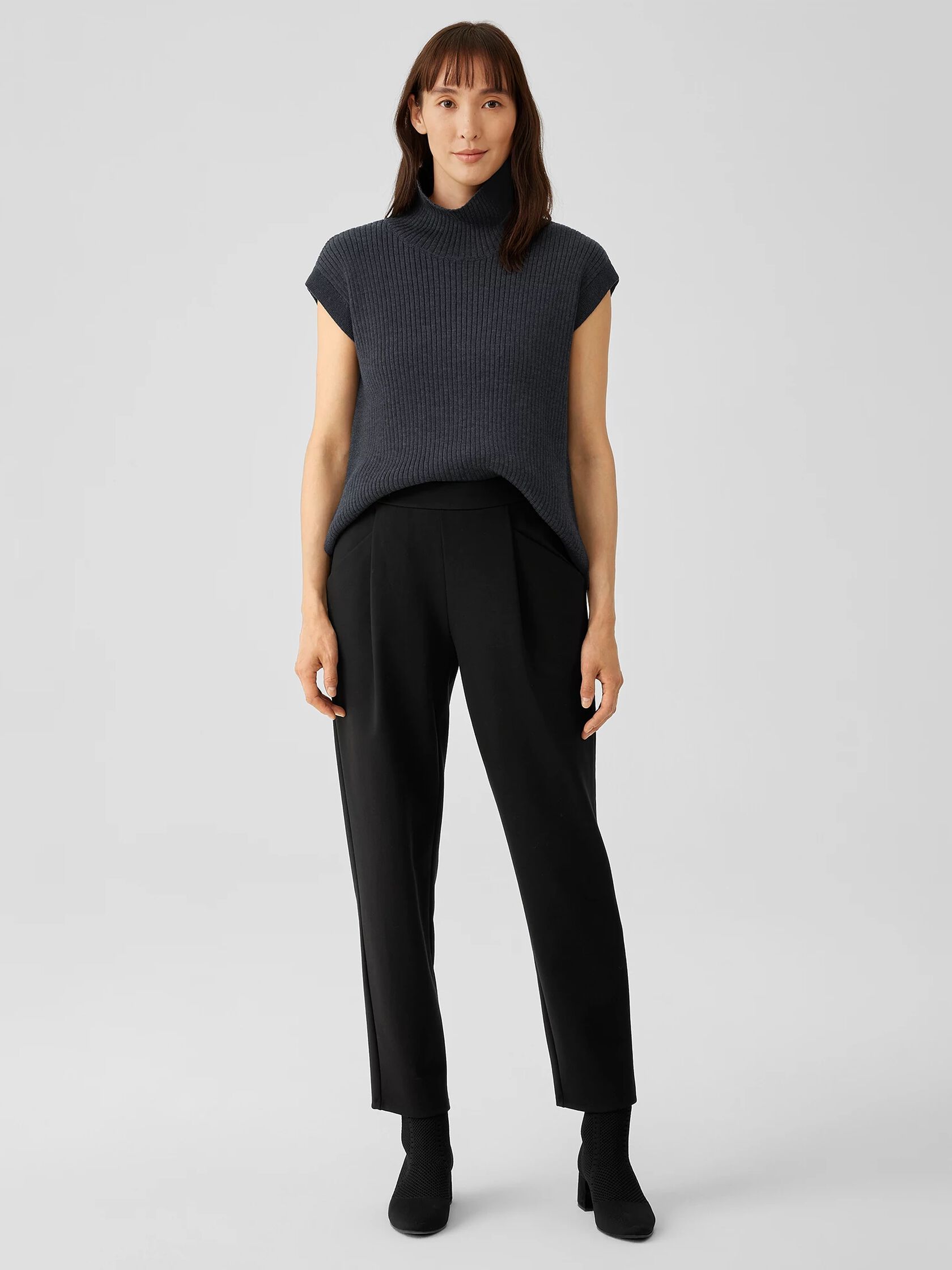 Washable Flex Ponte Carrot Pant