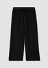 Organic Cotton Gauze Wide-Leg Pant