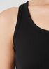Organic Cotton Stretch Rib Slim Tank