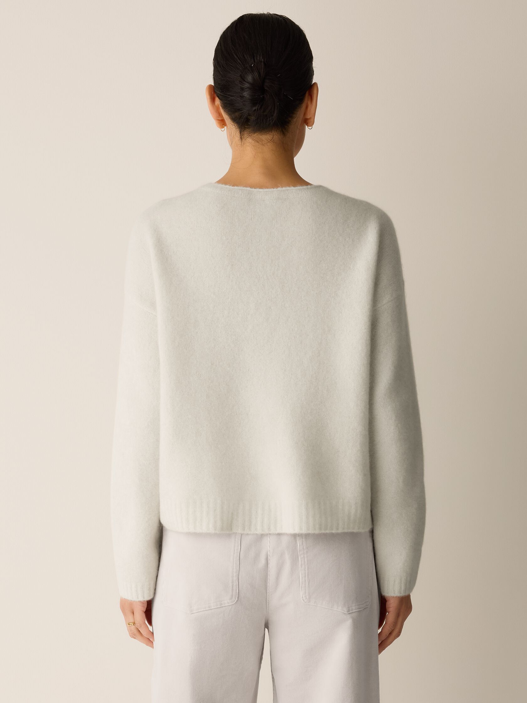 Cashmere Silk Bliss Crew Neck Top