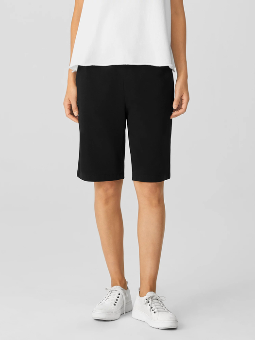 Pima Cotton Stretch Jersey Shorts