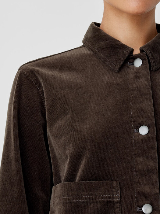 Organic Cotton Stretch Corduroy Jacket