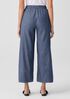 Airy Organic Cotton Twill Wide Trouser Pant