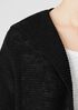 Organic Cotton Linen Slub Hooded Cardigan