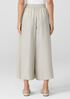 Washed Silk Skirt Pant