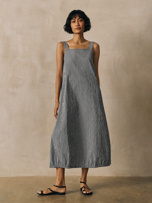 eileen fisher fall dresses Washable Wool Rib Release Pleat Dress Eileen Fisher Renew