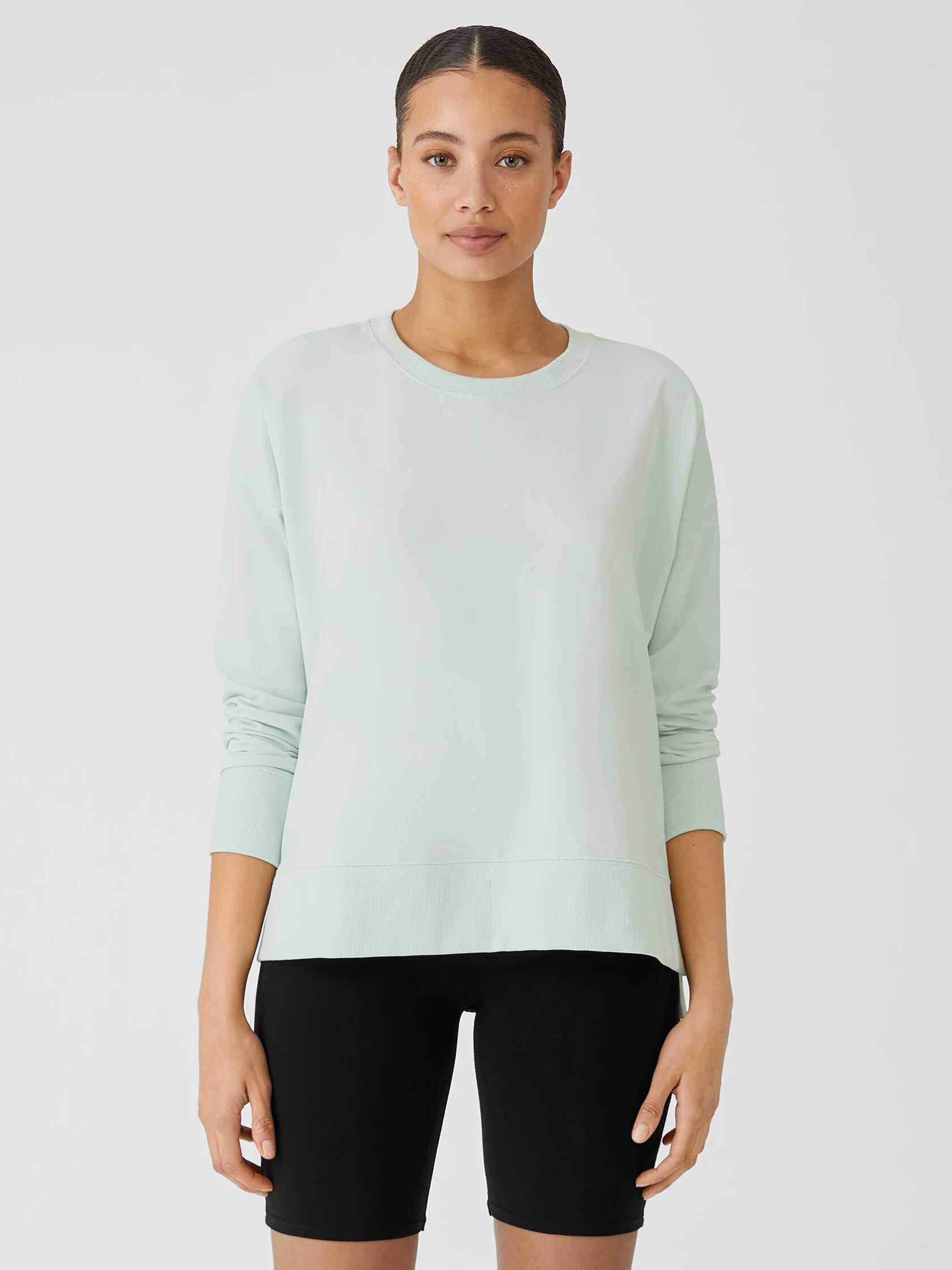 Pima Cotton Stretch Jersey Box-Top