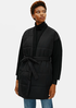 Recycled Nylon with Boiled Wool Coat in Responsible Wool