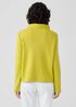 Organic Cotton French Terry Funnel Neck Top