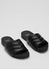 Haze Nappa Leather Slide Sandal