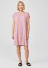 Fine Jersey Crew Neck Dress