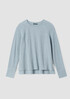 Organic Cotton Chenille Crew Neck Top
