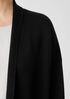 Silk and Cotton Interlock Long Cardigan