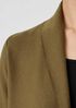Boiled Wool Jersey High Collar Jacket