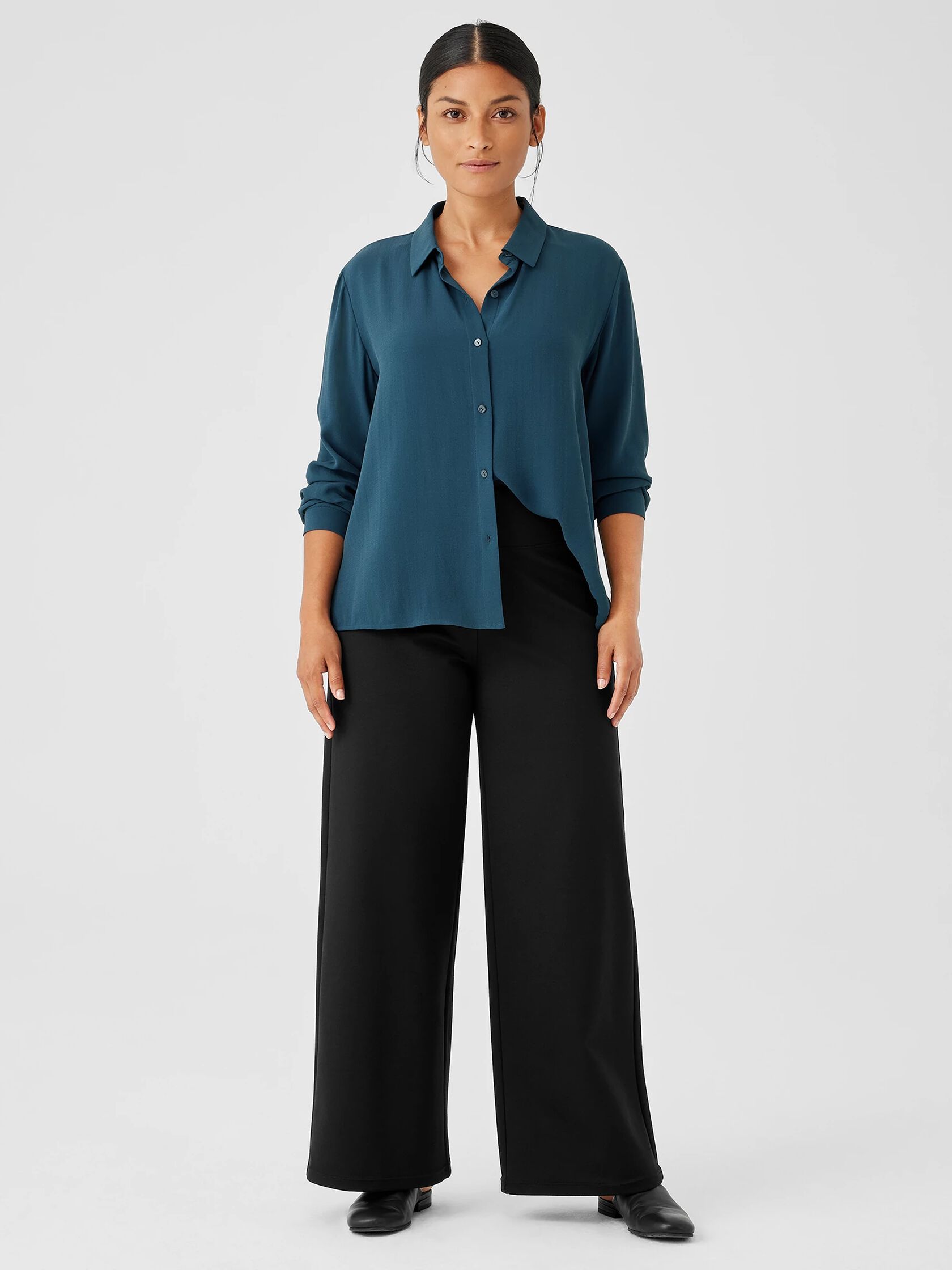 Washable Flex Ponte High-Waisted Pant