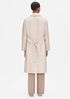 Recycled Polyester Twill Trench Coat