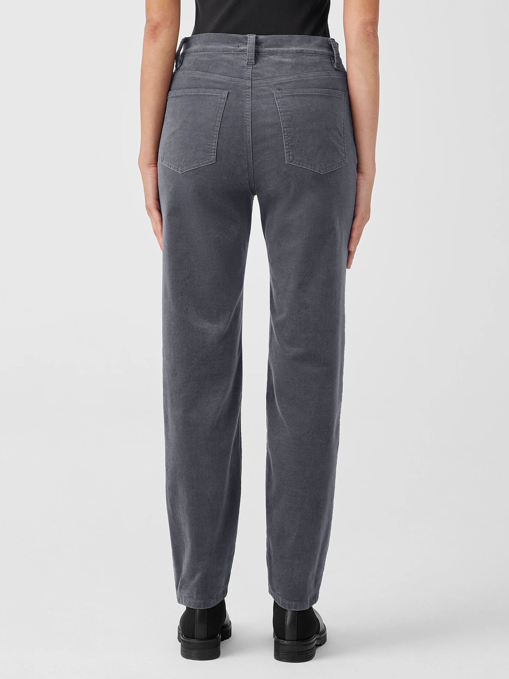 Organic Cotton Stretch Velveteen Pant