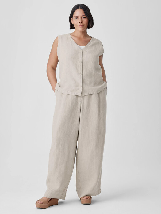 Organic Linen Vest