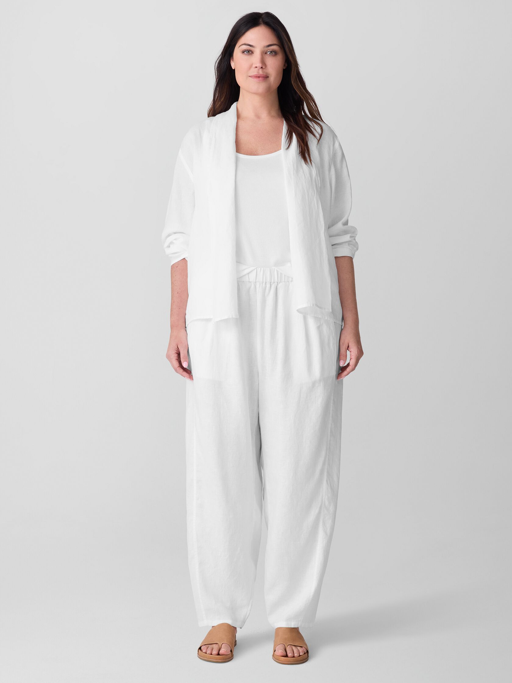 Organic Linen Lantern Pant