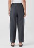 Washed Organic Linen Délavé Lantern Pant